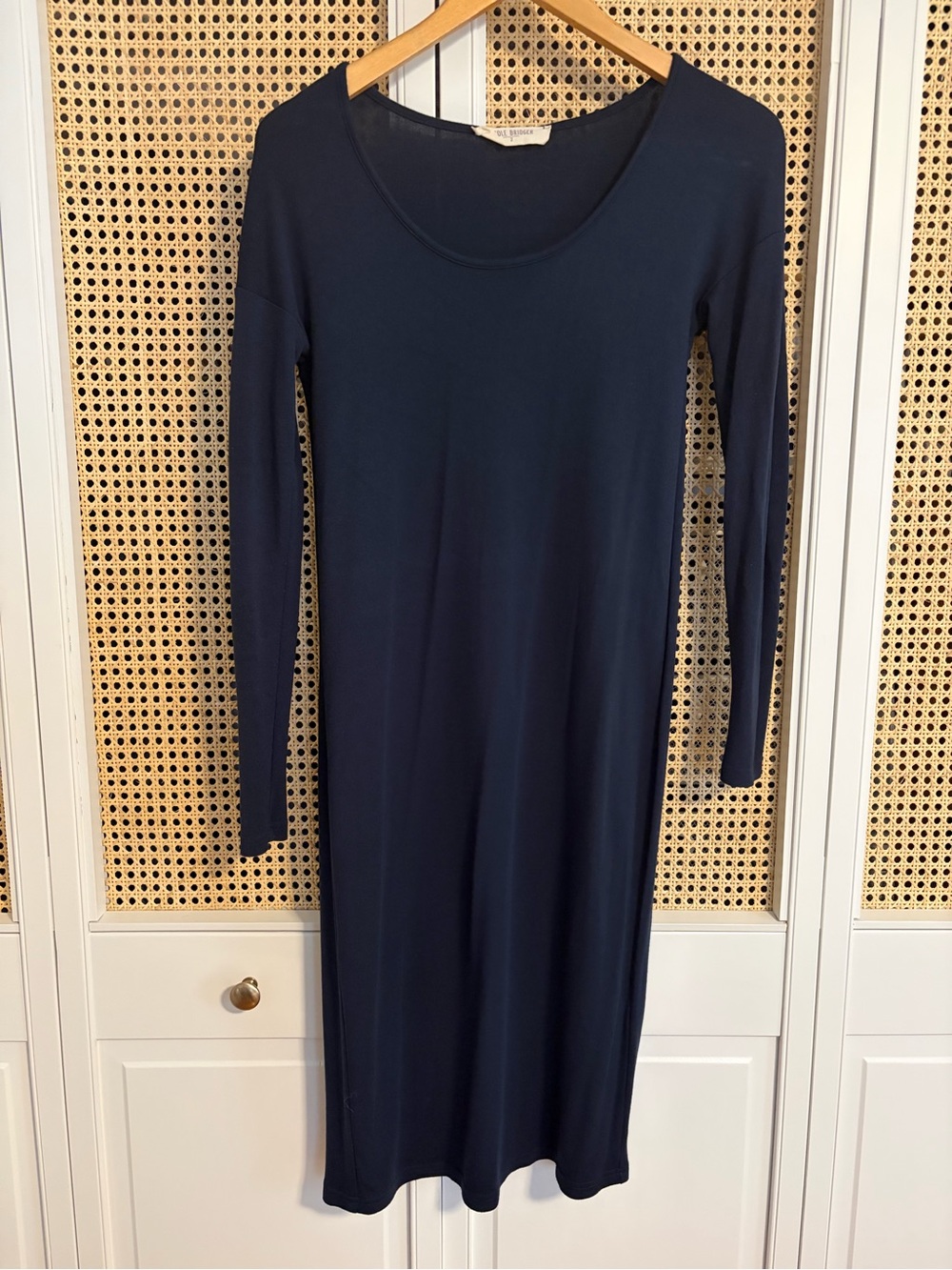 Nicole Bridger Navy Midi Dress